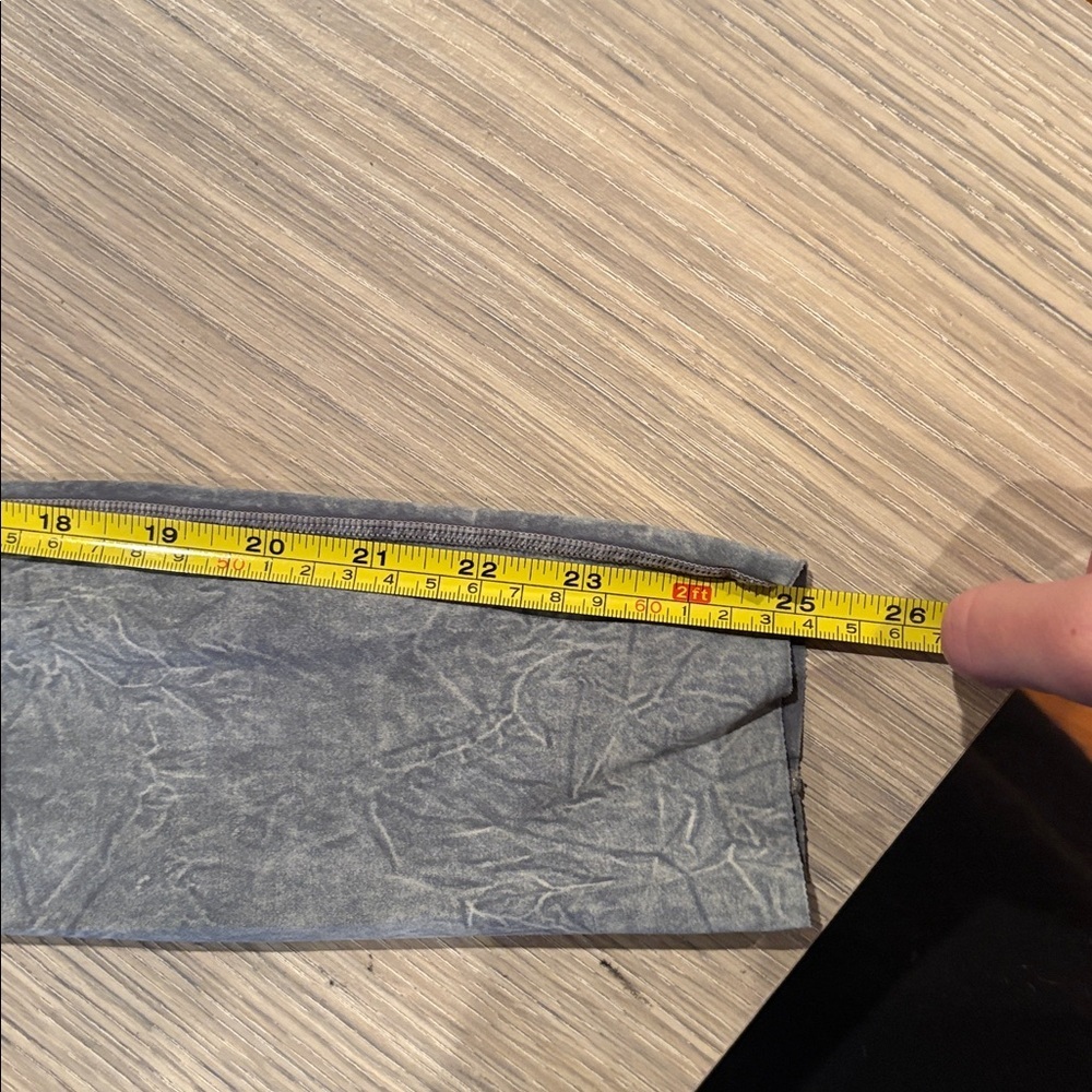 Lululemon Fast and Free High Rise Tight 25" Size 4 - Ice Wash Asphalt Grey - Picture 11 of 11